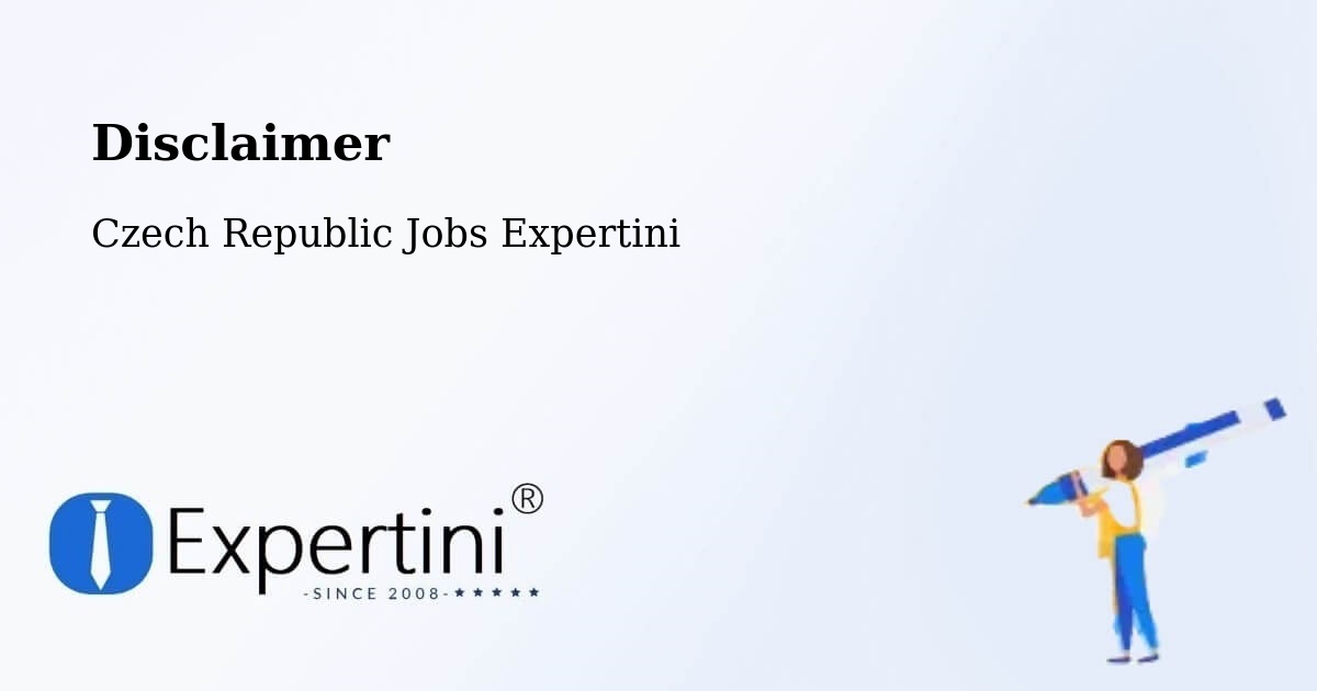 Disclaimer – Czech Republic - Czech Republic Jobs Expertini