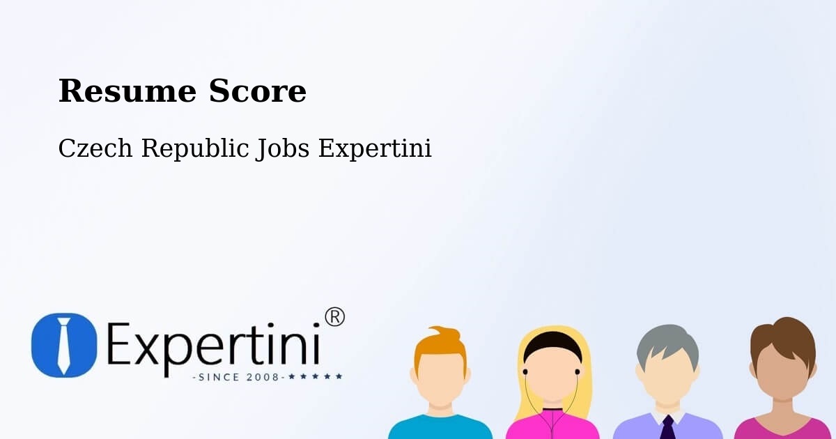 Resume Score & Job Description Match Tool – Czech Republic - Czech Republic Jobs Expertini