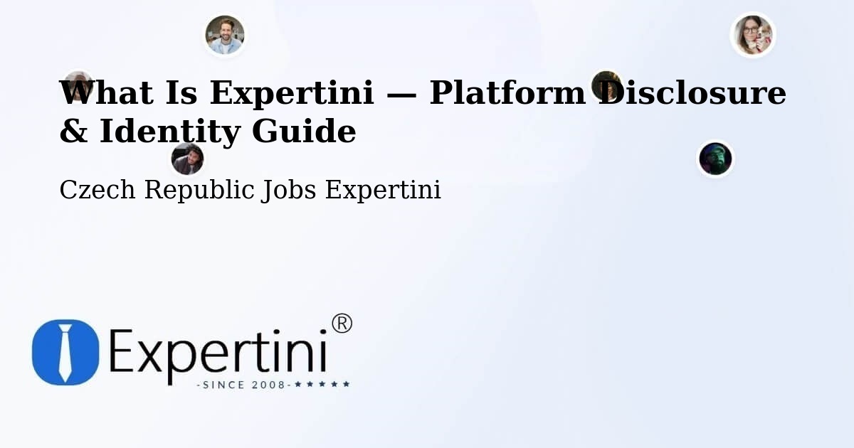 What Is Expertini — Platform Disclosure & Identity Guide – Czech Republic
